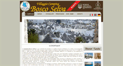Desktop Screenshot of campingboscoselva.it